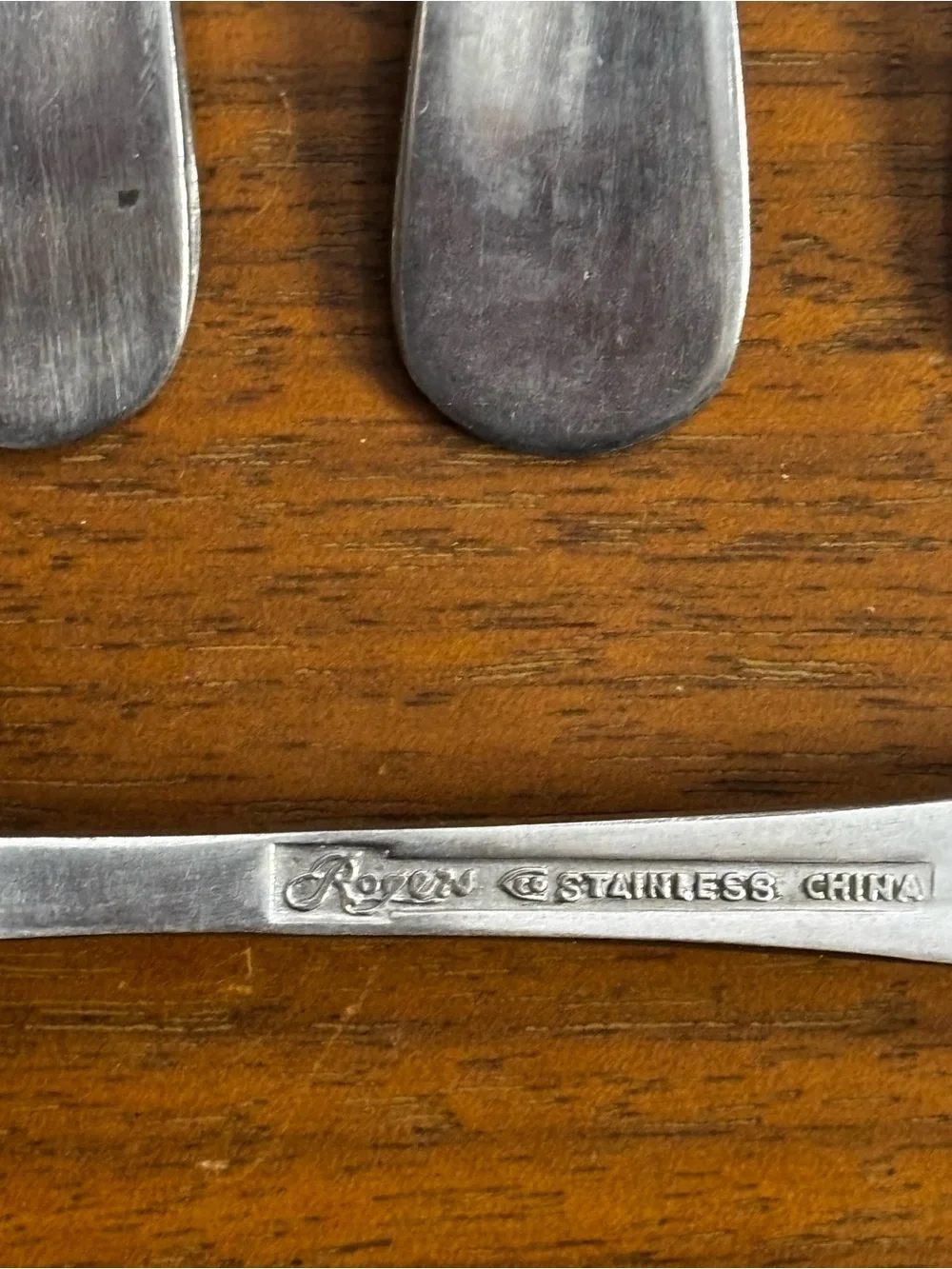 Rogers Jefferson Manor Stainless Steel 6 Appetizer Shrimp Forks  5 1/2